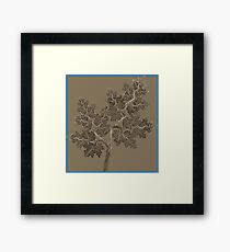 Woodcut Framed Print