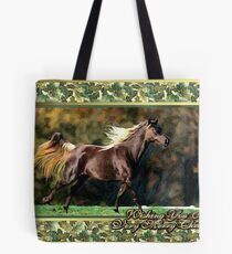 Paso Fino Horse Christmas Card Tote Bag
