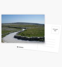 Path to Dún Aonghasa, Aran Islands, Co. Galway, Ireland Postcards