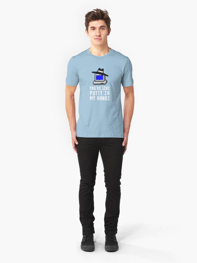 Alternate view of Like PuTTY In My Hands Slim Fit T-Shirt