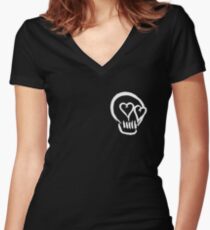 5SOS LOGO Women's Fitted V-Neck T-Shirt