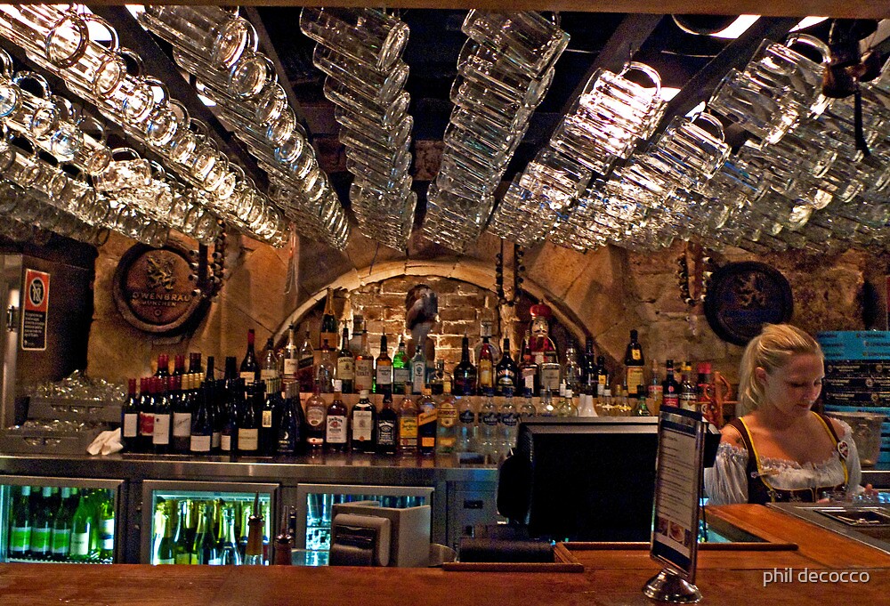 "Lowenbrau Bier Hall" by phil decocco Redbubble