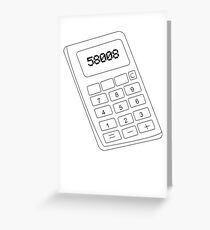 58008 Greeting Card