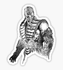 Sub-Zero MKX Art Sticker