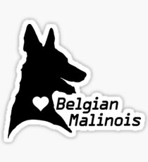 Malinois <3 Sticker