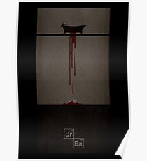 Breaking Bad bathtub Poster
