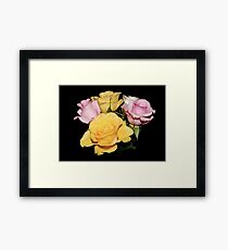 Bunch of Roses Framed Print
