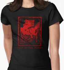 Year of The Horse Women's Fitted T-Shirt