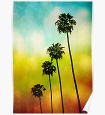 4 Palms Poster