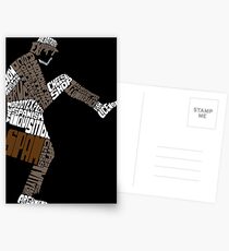 Briefcase Full of Spam (dark bkgd) Postcards
