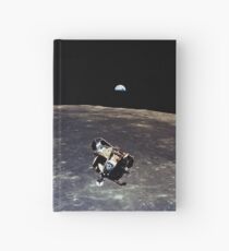 Earthrise and Lunar Lander Hardcover Journal