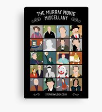 The Murray Movie Miscellany Canvas Print