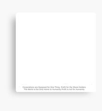PROFIT? Canvas Print