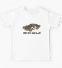 Ironic Slogan Kids Tee