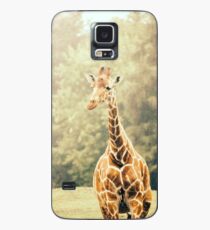 Giraffe Portrait Case/Skin for Samsung Galaxy