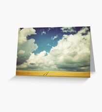 Into the Great Wide Open Greeting Card