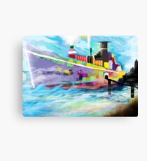 Cargo Ship Canvas Print