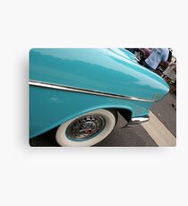 1957 Belair; Historic Front Street 12th Annual Car Show; Norwalk, CA USA Canvas Print
