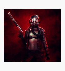 Lámina fotográfica Apocalipsis Rojo