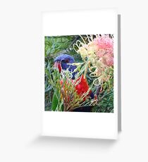 The Flower Eater Greeting Card