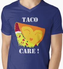Taco Care! Men's V-Neck T-Shirt