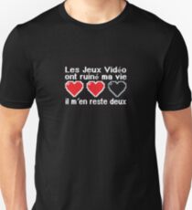 Les jeux vidéos ont ruiné ma vie Slim Fit T-Shirt