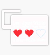 Les jeux vidéos ont ruiné ma vie Sticker