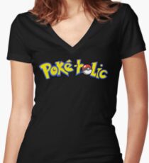 Pokemon Women's Fitted V-Neck T-Shirt