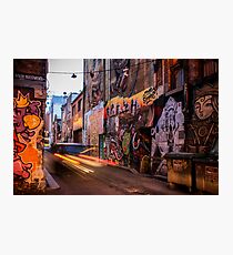 Graffiti Lane Photographic Print