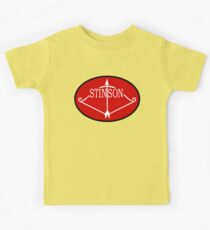 Stinson Aircraft Company Logo Kids Tee