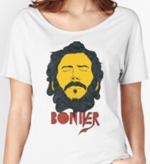 BON IVER Women's Relaxed Fit T-Shirt