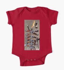 Copper and Chrome Slinki Tiki Torch - FredPereiraStudios.com_Page_19 One Piece - Short Sleeve