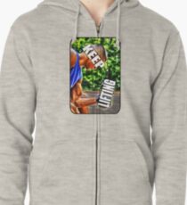Keep Lifting Zipped Hoodie