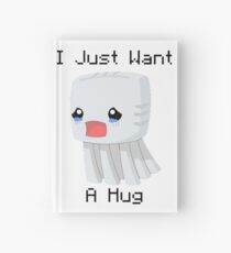 Cuaderno de tapa dura Minecraft ghast solo abrázame