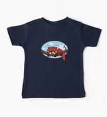 Red panda Baby Tee