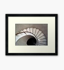Spiral Stair - Denys Lasdun Framed Print
