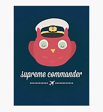 Supreme Commander Photographic Print