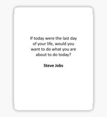 Steve Jobs Sticker