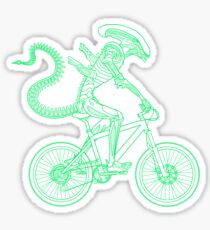 Alien Ride Sticker