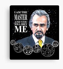 The Master (Roger Delgado) Canvas Print