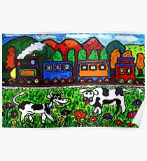 Let's Go For A Train Ride Poster