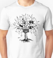 Melody Tree - Dark Silhouette Unisex T-Shirt