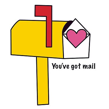 You've Got Mail Sticker for Sale by MsKayleenMarie