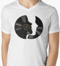 Vinyl Profile Men's V-Neck T-Shirt