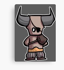 Bull chibi Canvas Print