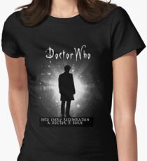 Into every regeneration a Doctor is born Women's Fitted T-Shirt