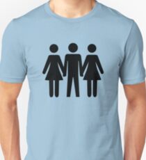 Trio symbole T-shirt unisexe