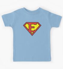 Super Initials Tee - E Kids Tee