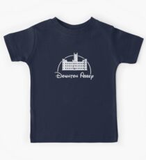 Downton Abbey / Disney //all white artwork// Kids Tee