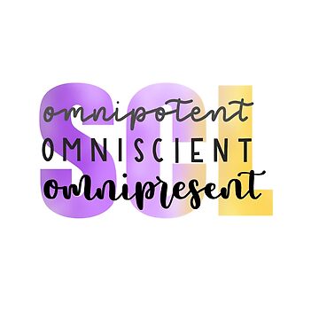 Artwork thumbnail, SCL Omnipotent, Omniscient, Omnipresent by TreasurerNSCL